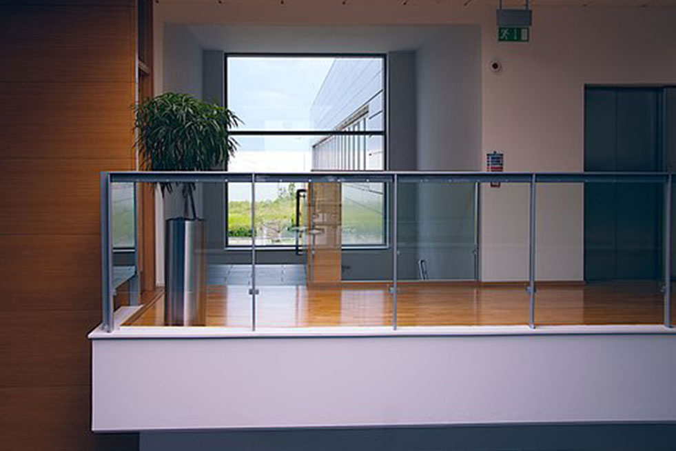 view of the balcony of the house